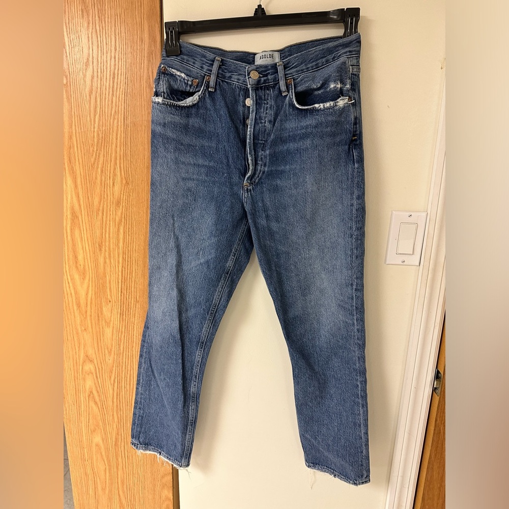 AGOLDE Riley Crop Jeans